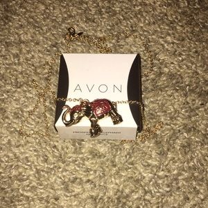 Avon Elephant necklace.